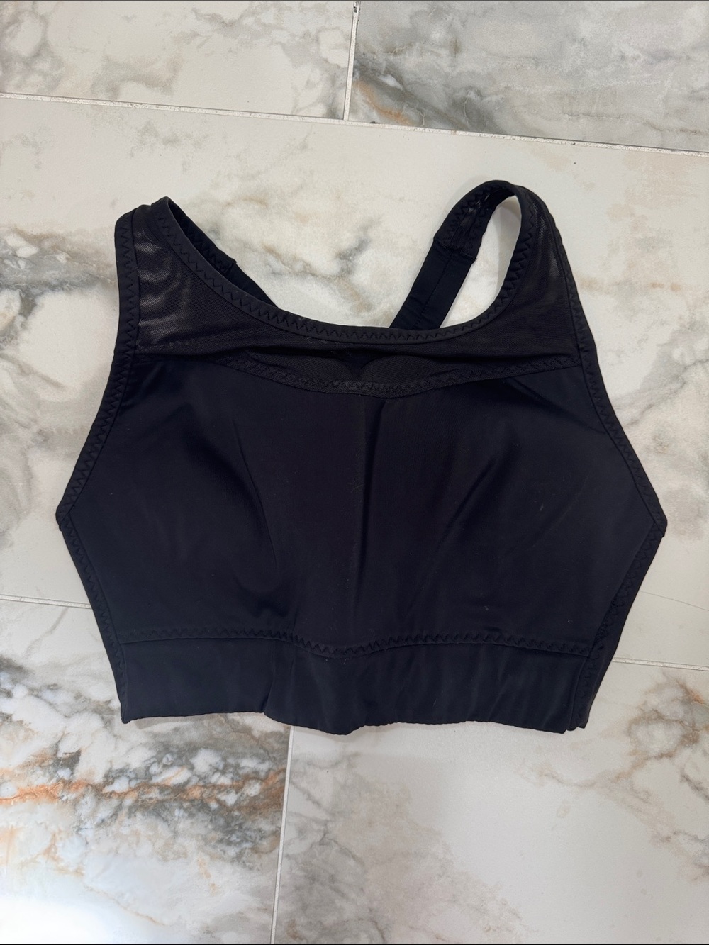 Athleta black support bra